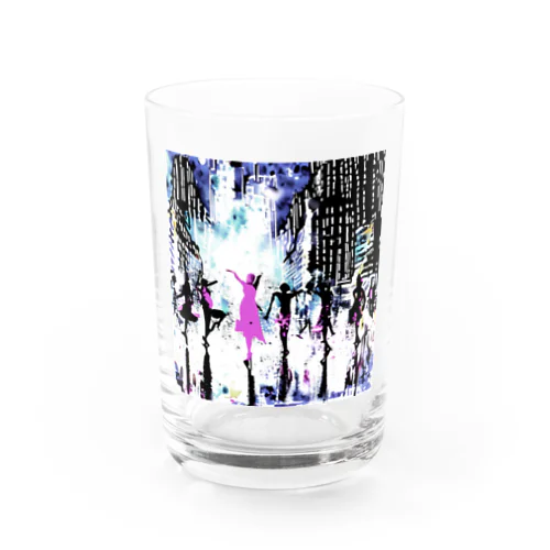 new york dancer Water Glass