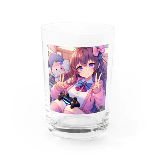 ゲーム女子 Water Glass