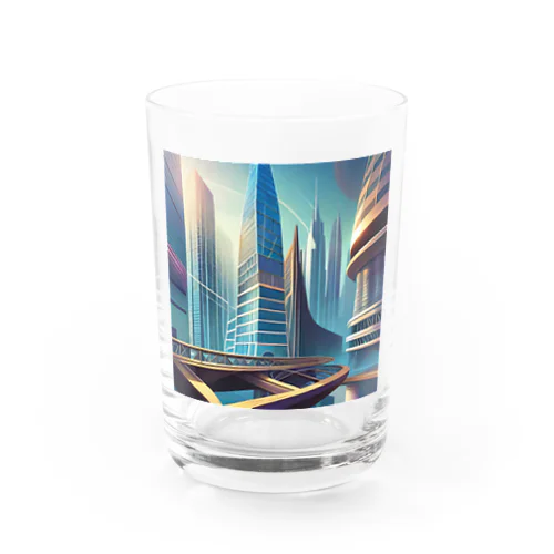 ジオメトリック都市 Water Glass