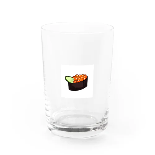 寿司　いくら Water Glass