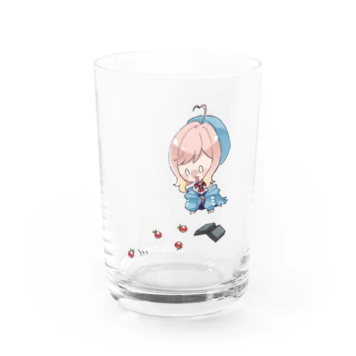 トマトぶちまけにゃこ師匠 Water Glass