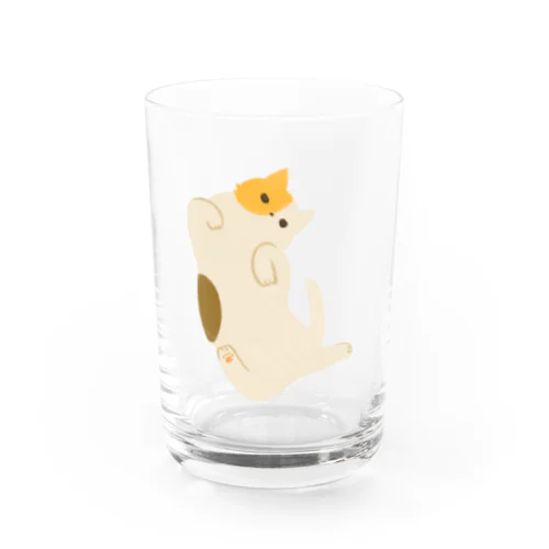 みけねこおなかみせ Water Glass