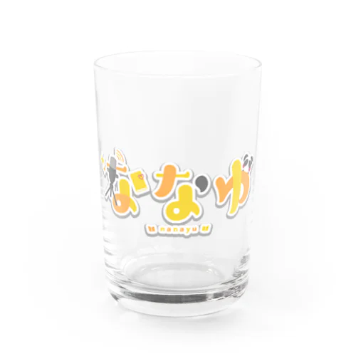 ななゆロゴ Water Glass