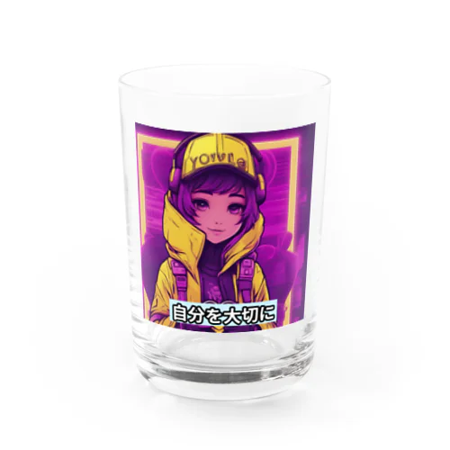 光の戦士シリーズ・ひかりちゃん Water Glass