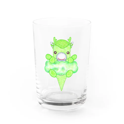 キャンディードラゴン　緑 Water Glass