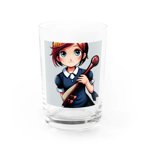 オケ部入団希望の リンちゃん Water Glass