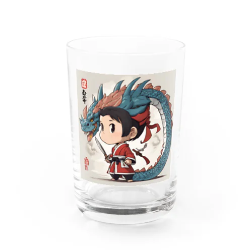 幼き侍と龍の守護者 Water Glass