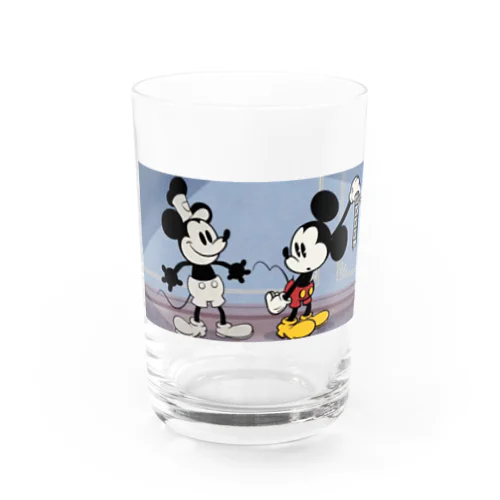 【100個限定】懐かしのミッキー＆ミニー Water Glass