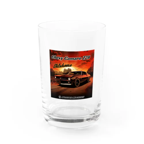 Chevy Camaro Z28 Oklahoma モンスターマシーン Water Glass