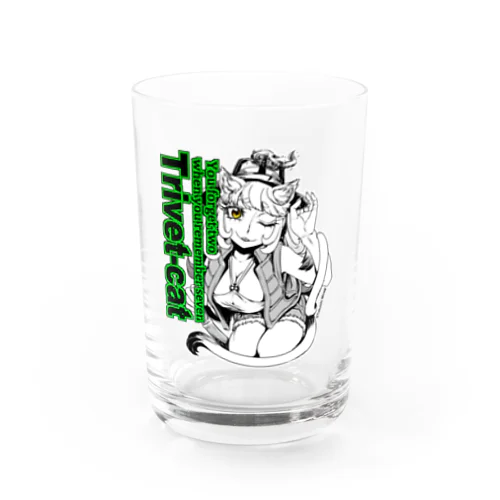 妖怪：五徳猫ｃ グラス