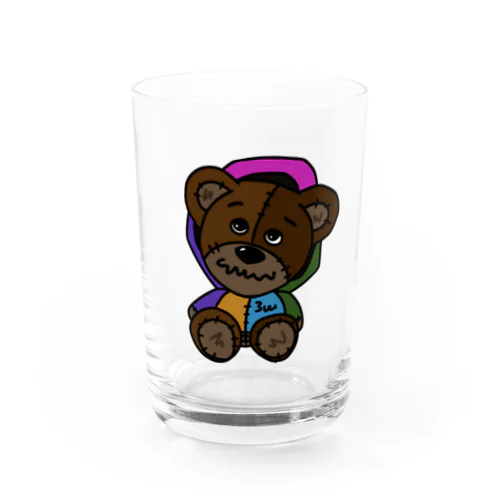 #4 カラフルクマくん マルチカラージャケット Water Glass