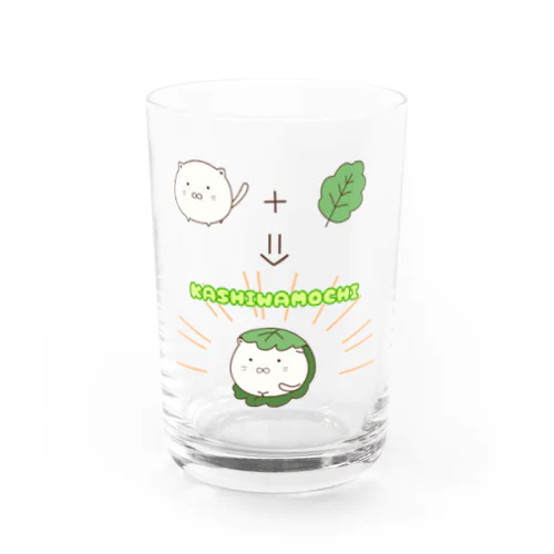 かしわねこ Water Glass