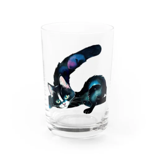 黒猫と魔法の尻尾 Water Glass