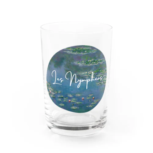 睡蓮＊Claude Monet Water Glass