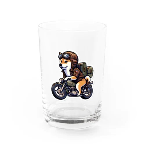 柴ライダーロードshiba24 Water Glass