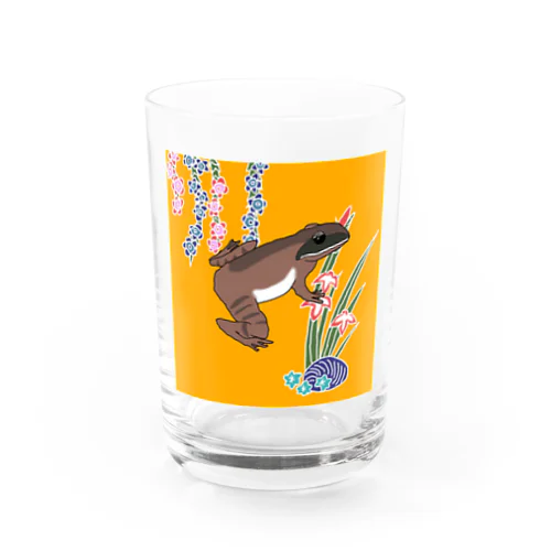 紅型シリーズ　リュウキュウアカガエル Water Glass