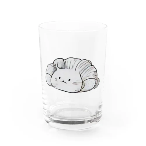 クロワッサンねこ Water Glass