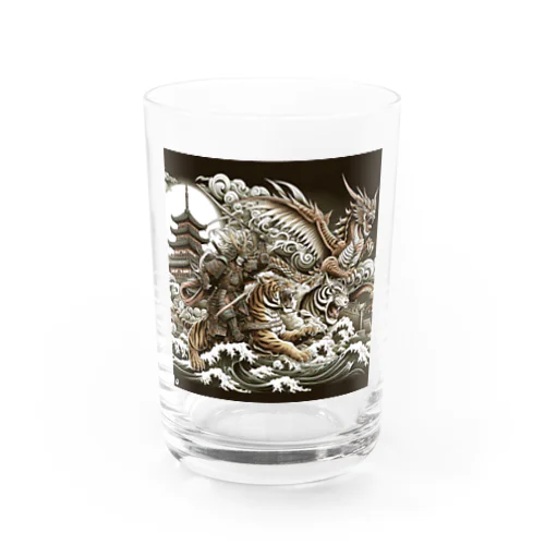 龍虎双舞 Water Glass