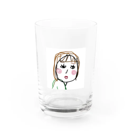 うちのおかん Water Glass