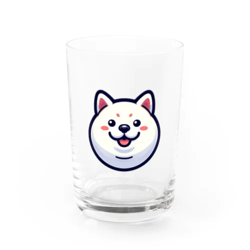 丸顔シリーズ柴犬バージョン Water Glass