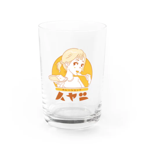 カレーショップハヤシ　ロゴ Water Glass