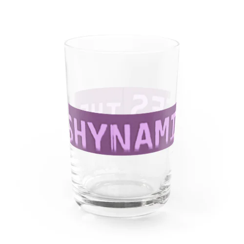 the SHYNAMITES - Lavender Label 2024- Water Glass