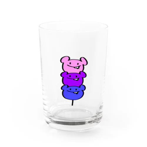 カロリーベアだんご Water Glass