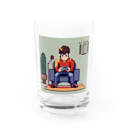 ゲームするロケットボーイ Water Glass