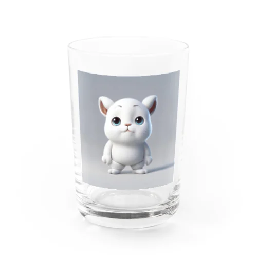 ブサカワ二頭身アニマル Water Glass