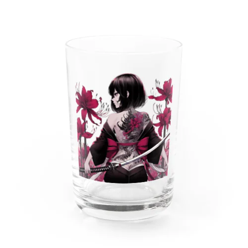 地獄のKatanaGirl Water Glass