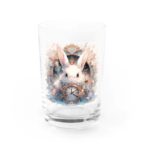 うさぎと時計｡.:*･ﾟ Water Glass