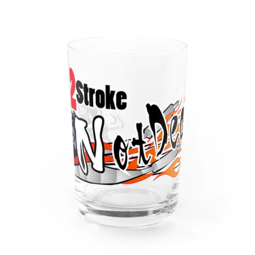 「2Stroke Not Dead」 Water Glass