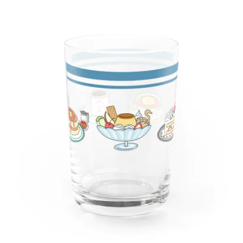 喫茶店のグラス（ブルー） Water Glass