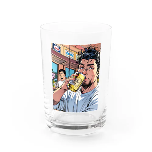 アメリカン Water Glass