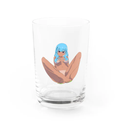 裸の女の子 Water Glass