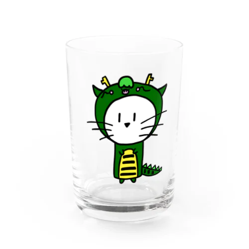 ねこ日和（辰） Water Glass