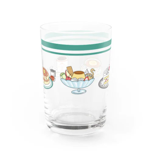 喫茶店のグラス（グリーン） Water Glass