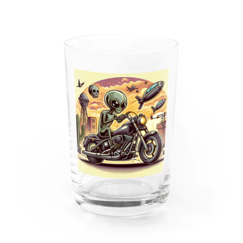 バイク宇宙人 Water Glass