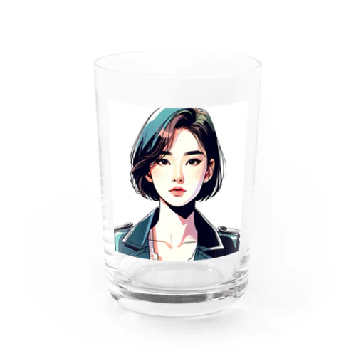 アジア美人 Water Glass