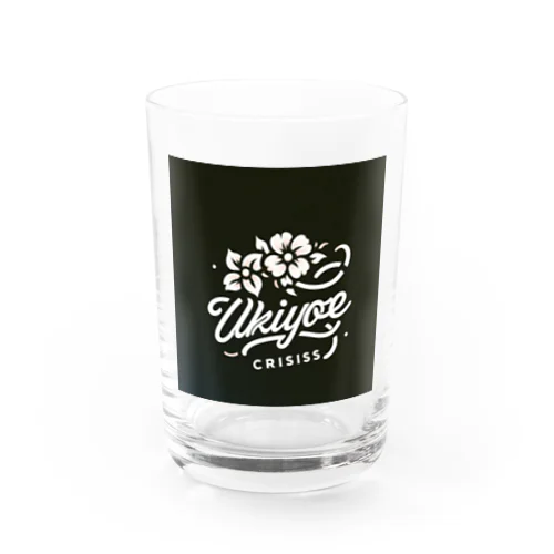 UkiyE クライシスロゴシリーズ Water Glass
