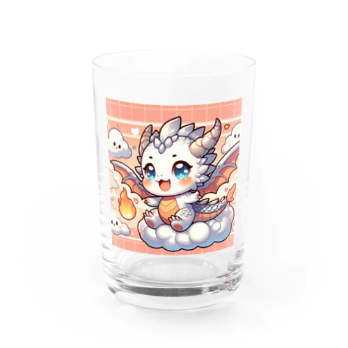 超かわいい！マスコットキャラクターのドラゴン Water Glass