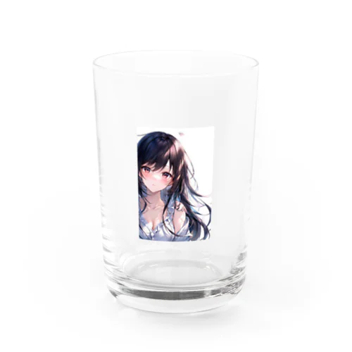 見つめる少女 Water Glass