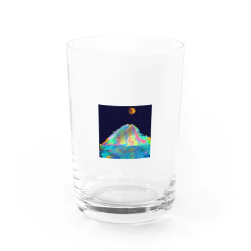 キラキラ月とマウンテン グラス