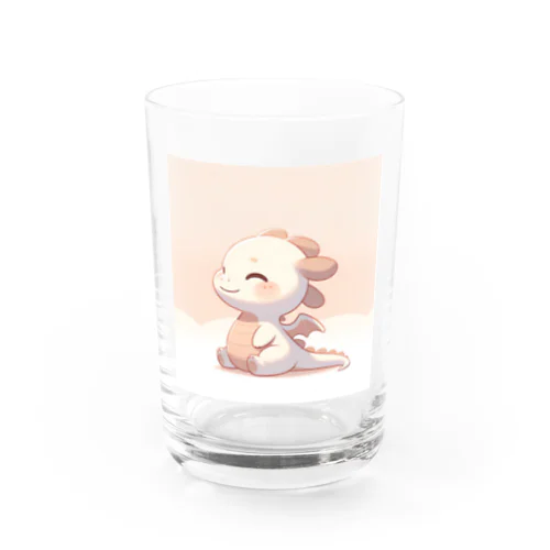 かわいらしいドラゴン Water Glass