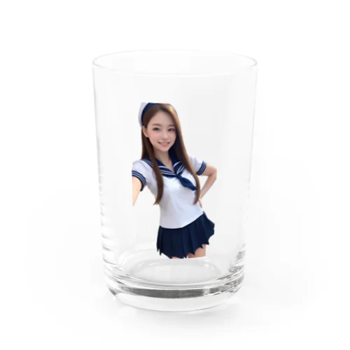 AI美女 Water Glass