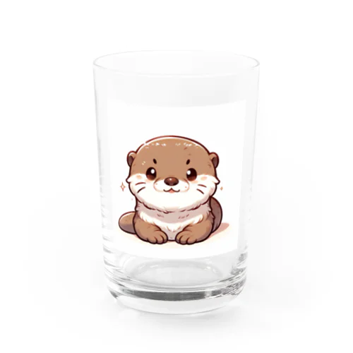 癒しのコツメカワウソ Water Glass