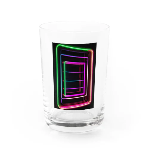 Abstract_Neonsign Water Glass