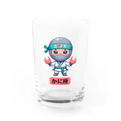 可愛らしい忍者キャラクターの12星座シリーズ第4弾（かに座） Water Glass