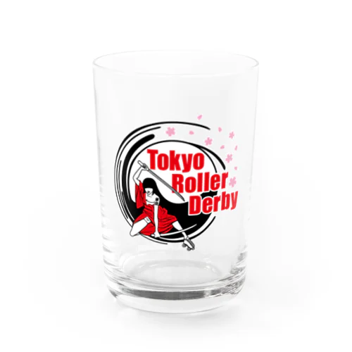 TRDロゴ Water Glass