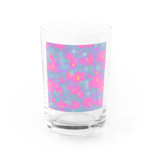 Flower Water Glass